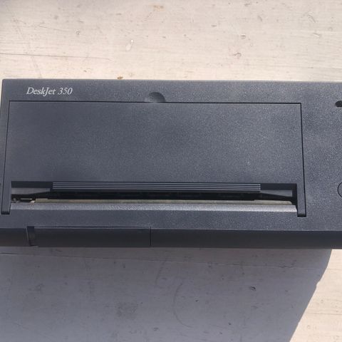 Defekt?: Deler: Printer mobil printer HP DeskJet - 350