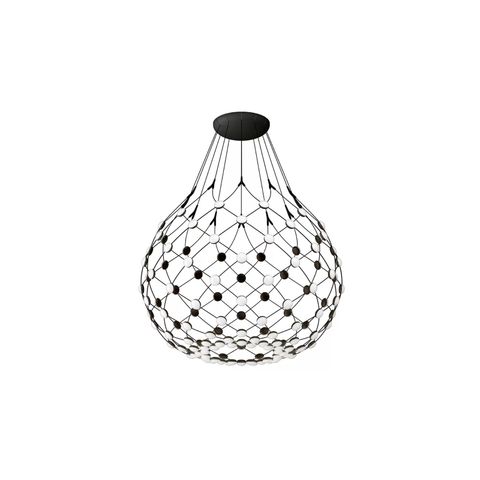 Uåpnet eksklusiv designlampe Luceplan Mesh Ø 80 vurderes solgt!