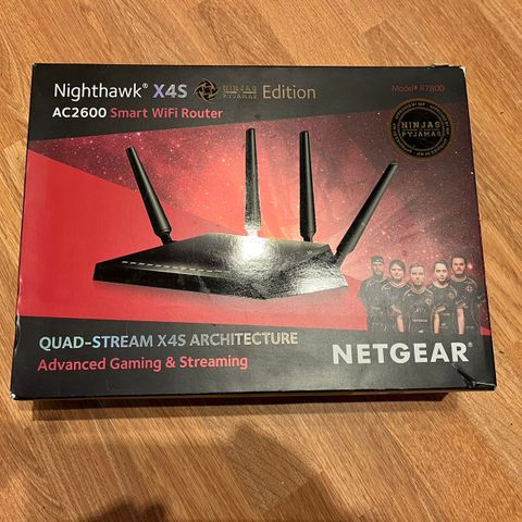 Nighthawk x4s ac2600 router selges billig