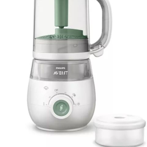 Som Ny!! Philips Avent 4-i-1 Foodprosessor SCF885/01 i grønt