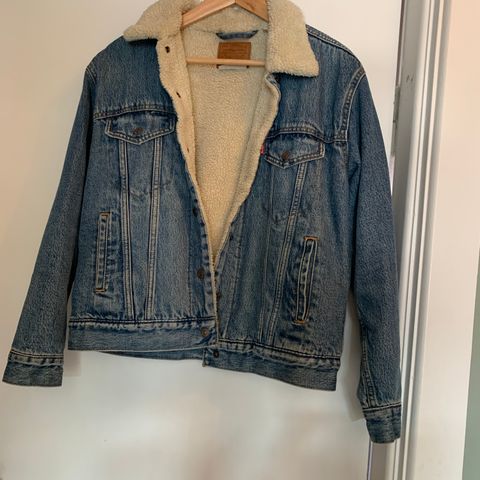 Levis trucker jakke shearling