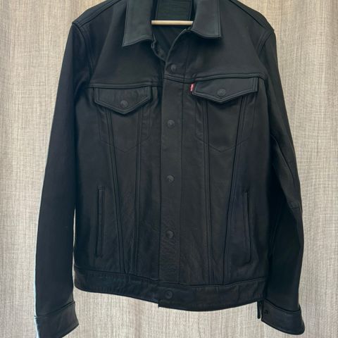 Levi’s Premium Leather Trucker Jacket