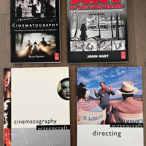 Filmbøker - faglitteratur - filminteresserte