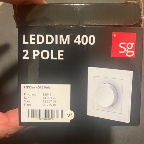 SG LEDDIM 400 2 POLE