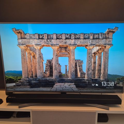 55" Samsung Serie 7 TV og Samsung 5.1 lydplanke med sub selges billig!