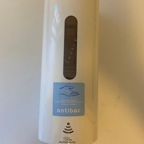 Batteridrevet antibac-dispenser