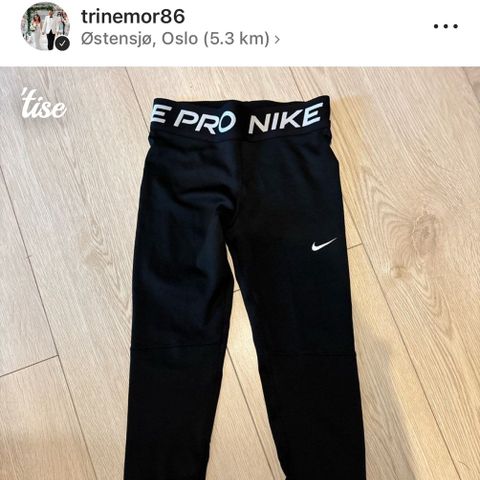 Nike pro tights str 140