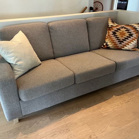 Sofa fra Hjort Knudsen, 3-seter med ullstoff