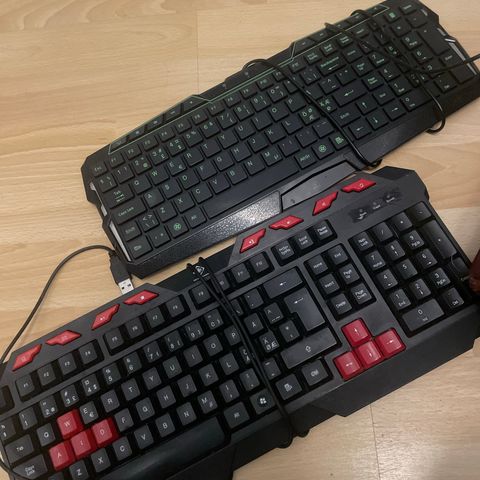 Gaming tastatur selges