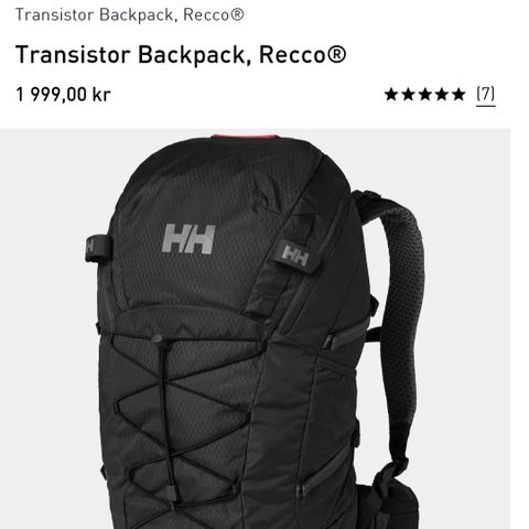 Helly Hansen Transistor 30l ryggsekk