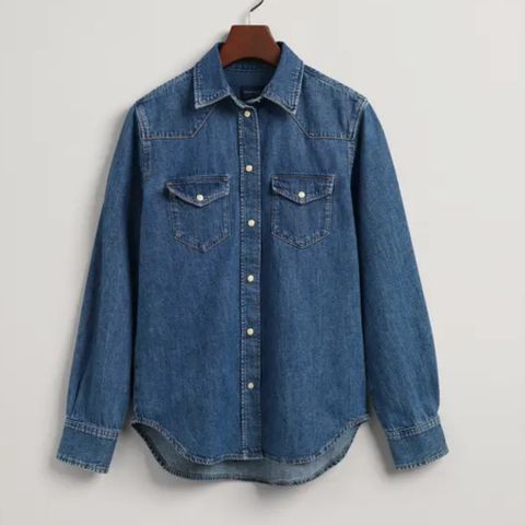 GANT denimskjorte, strl 36