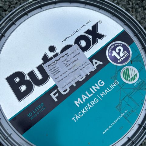 Butinox Futura maling