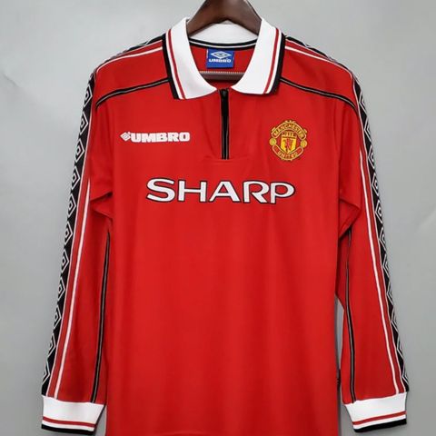 MANCHESTER UNITED 1998 - 1999 HJEMMEDRAKT LANGERMET