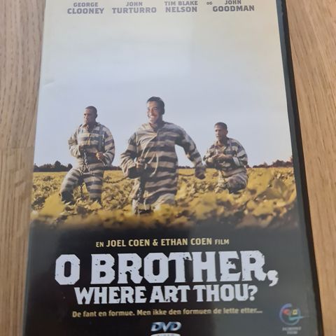 O Brother, where art thou? på DVD med Norsk tekst