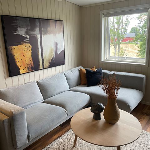 Nockeby sofa med sjeselong