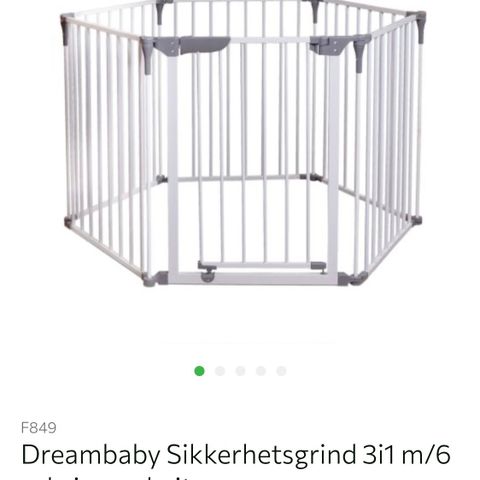 Sikkerhetsgrind Dreambaby