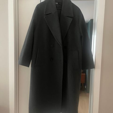 Zara oversized kåpe str m