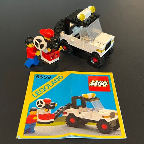 LEGO - T.V. Camera Crew 6659 m/instruksjoner (original)