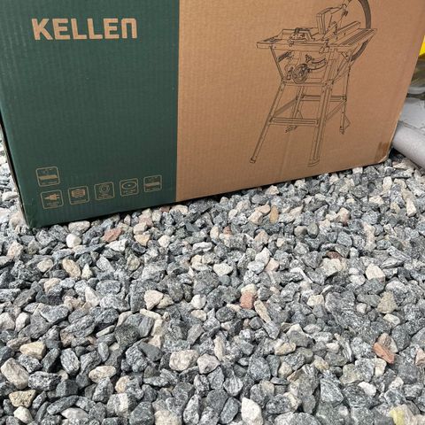 Kellen elektrisk 1500W bordsag.