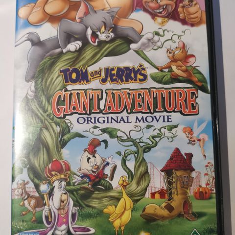 Tom and Jerry's Giant Adventure (DVD, norsk tekst)