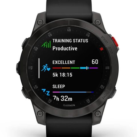 Garmin epix™ (Gen 2) – Sapphire Edition med sort titan | 47 mm