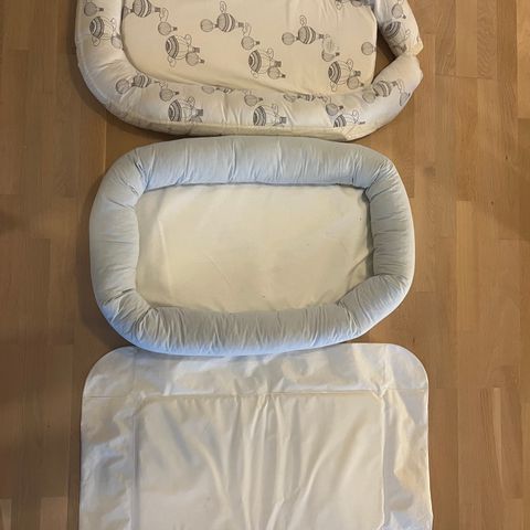 Babynest og stellematte for dusj (gi bud)