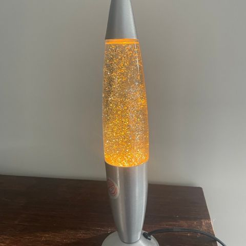 Glitterlampe – gratis frakt