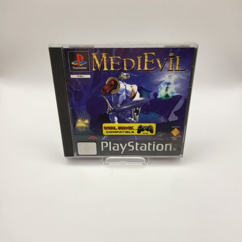 PS1 - MEDIEVIL + Demo (dual disc)- CIB