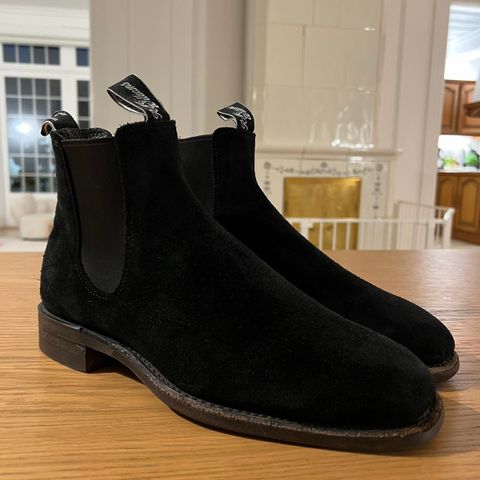 R.M.Williams Chelsea Boots - suede black (UK 7,5 / EU 41,5)