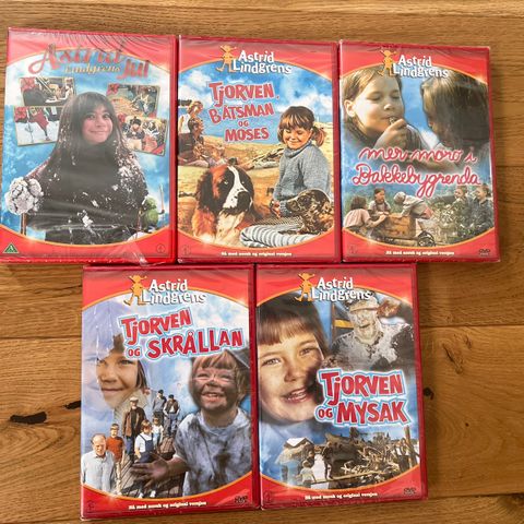 Astrid Lindgren dvd