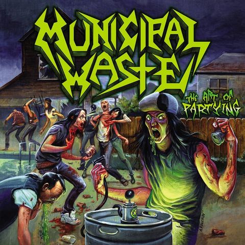 Municipal Waste - "The Art Of Partying" CD