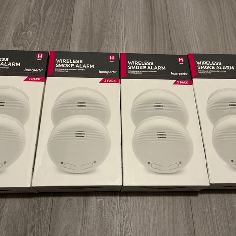 Luxorparts Wireless Smoke Alarm Røykvarsler