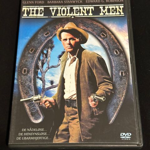 The Violent Men (DVD) Western, 1954 / Norsk Tekst