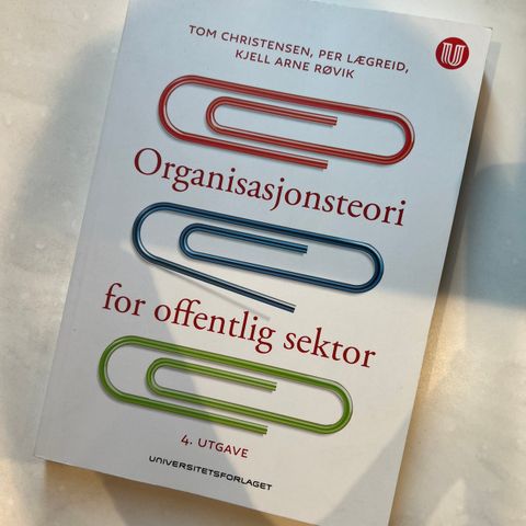 Organisasjonsteori for offentlig sektor