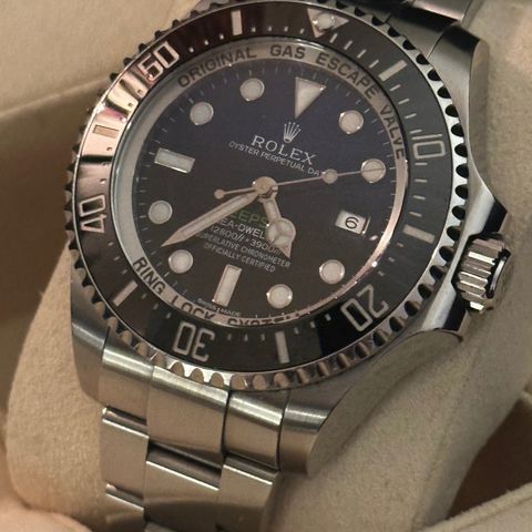 Rolex Seadweller Deepsea  James Cameron ref 116660 NORSK 2016