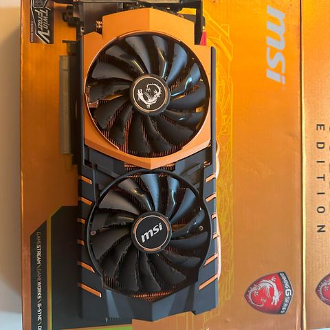 GeForce GTX 980 Ti MSi Golden Edition