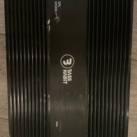 SPL ELIT 3 SE5000 5000W RMS BASS HABIT MONOBLOKK