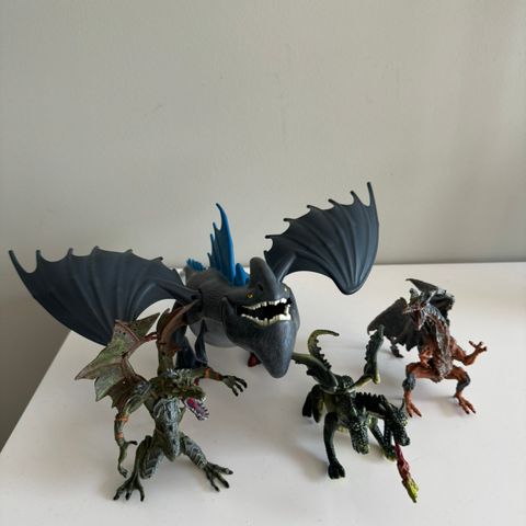 Dinosaur figurer 4 stk