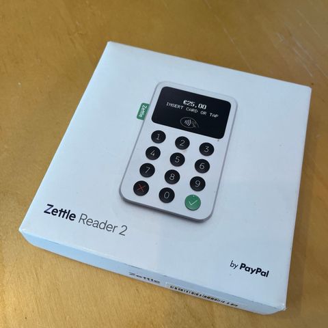 Zettle Reader 2 by PayPal betalings terminal - hvit