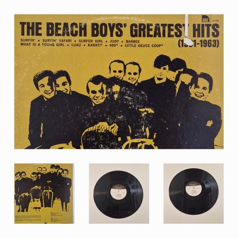 THE BEACH BOYS "GREATEST HITS 1961 - 1963"