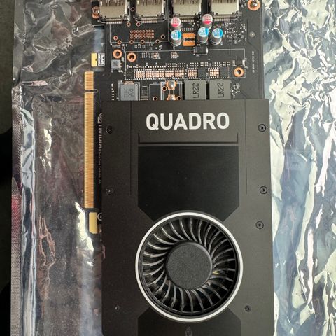 Nvidia Quadro P2200 5GB GDDR5X GPU Grafikk kort