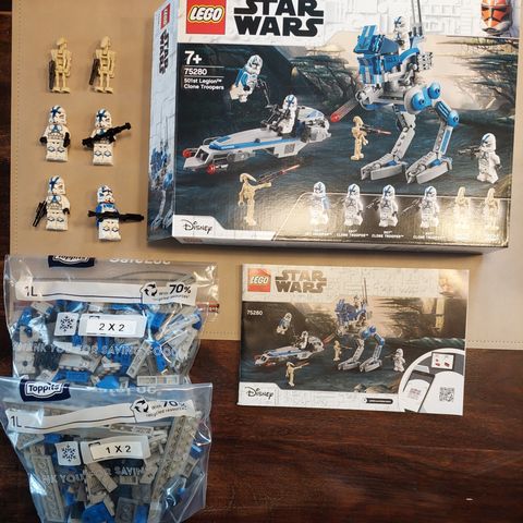 Lego Star Wars 75280 501st Legion Clone Troopers