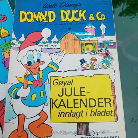 Donald Duck OL blader 1971