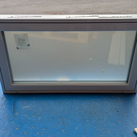 Vindu 3 lags pvc frostet glass b113 h63