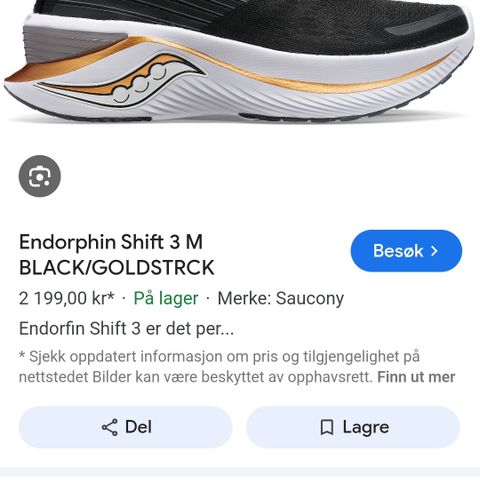 Saucony løpesko