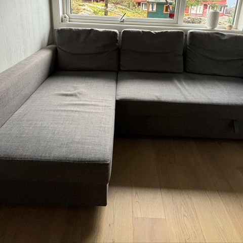 IKEA sovesofa FRIHETEN i mørkegrå