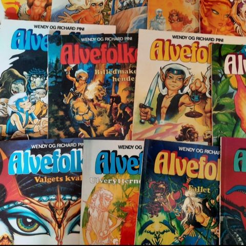 Ønsker å kjøpe Alvefolket / Elfquest bøker/blader