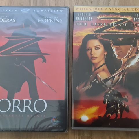 Zorro filmene med Norsk tekst