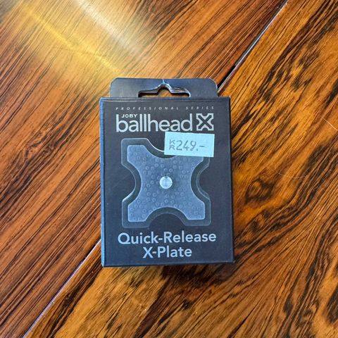 Jobb Ballhead Quick-Release X-Plate