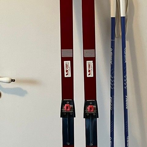 Karhu Gazelle Kinetic ski, 190 med staver